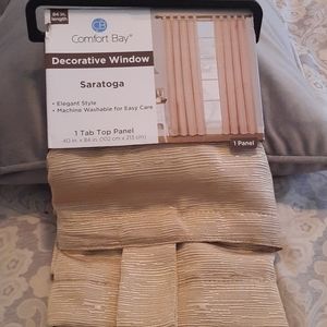 Brand New Comfort Bay Window Curtain